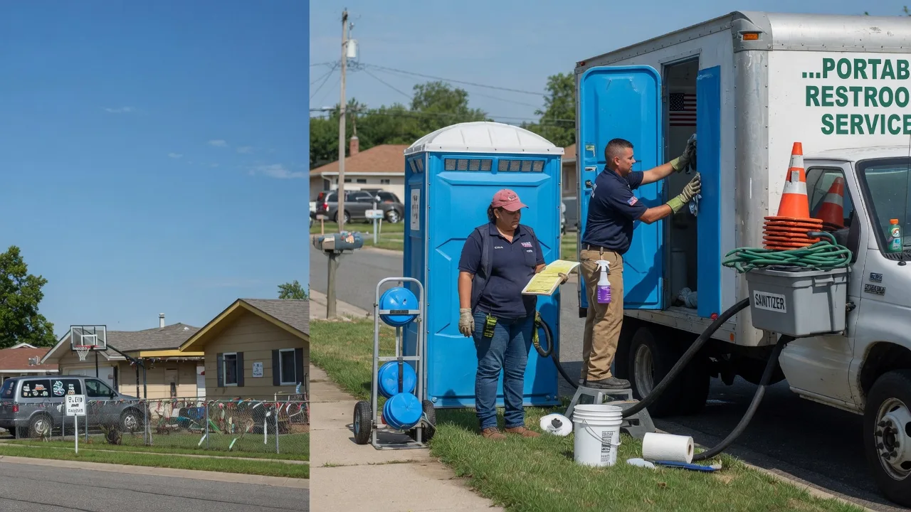 Portable Toilet Rental in Beckemeyer, IL near me